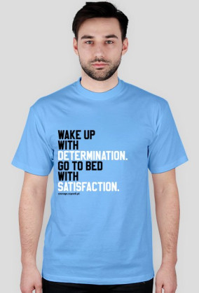 wake up with determination