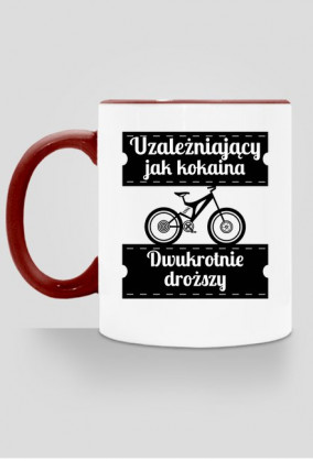 Kubek - Rower Uzależnia