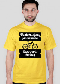 Koszulka męska - Rower Uzależnia