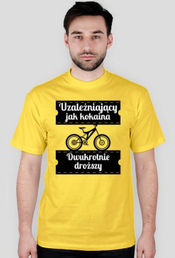 Koszulka męska - Rower Uzależnia