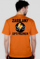 Koszulka męska - Zasilany Optymizmem