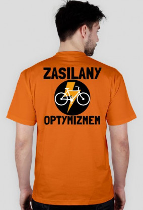 Koszulka męska - Zasilany Optymizmem