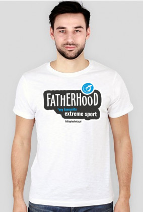 Fatherhood blue - t-shirt