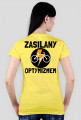 Koszulka damska - Zasilany Optymizmem