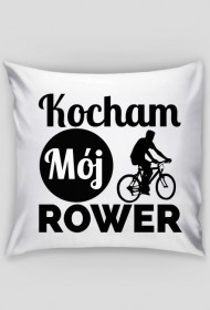 Poszewka na poduszkę - Kocham Rower