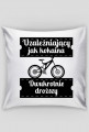 Poszewka na poduszkę - Rower Uzależnia