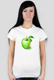 apple t-shirt damski