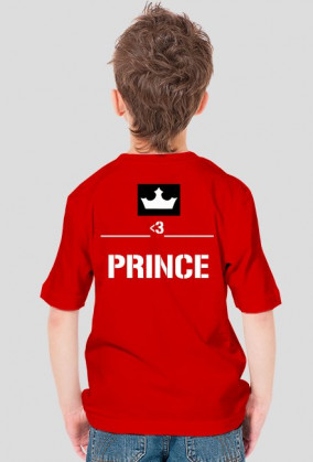 PRINCE ON T-SHIRT