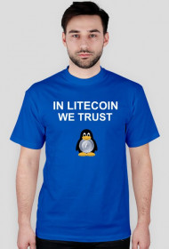 In Litecoin we trust (niebieska)