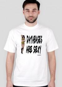 databases t-shirt męski