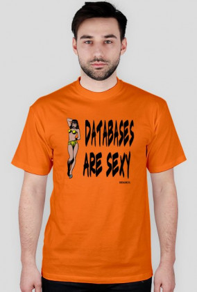 databases t-shirt męski