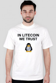 In Litecoin we trust (biała)