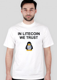In Litecoin we trust (biała)