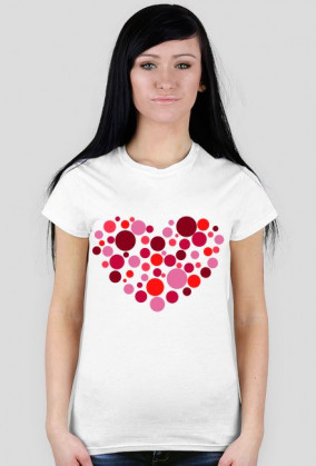 Podkoszulek damski - Serce