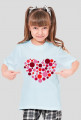 Koszulka dziewczęca - Serce