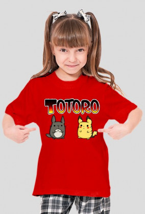 Bluzka Totoro Pokemon Jr