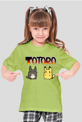 Bluzka Totoro Pokemon Jr