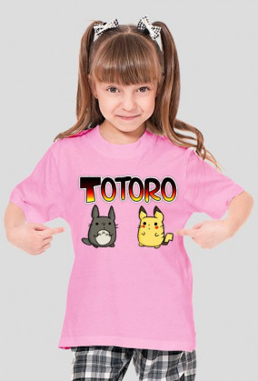 Bluzka Totoro Pokemon Jr