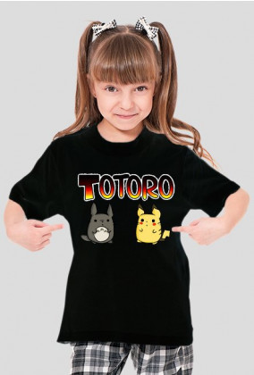 Bluzka Totoro Pokemon Jr