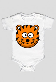 Tygrysek - niemowlęce body