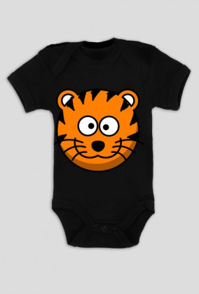 Tygrysek - niemowlęce body