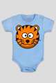 Tygrysek - niemowlęce body