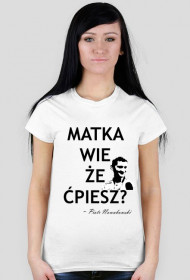 Matka wie, że ćpiesz?