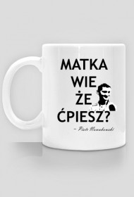 Matka wie, że ćpiesz?