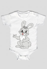 Króliczek - niemowlęce body