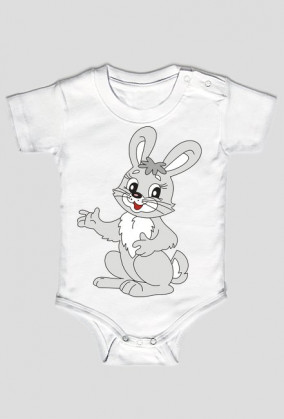 Króliczek - niemowlęce body