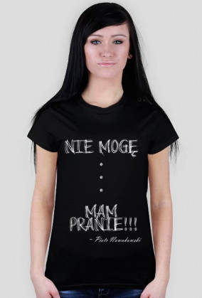Nie mogę... mam pranie!!!