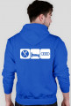 Bluza z kaputrem "EAT SLEEP AUDI" kolory - tył