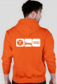 Bluza z kaputrem "EAT SLEEP AUDI" kolory - tył