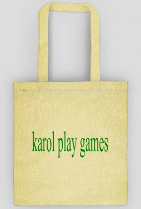 torba bawełniana - karol play games