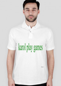 koszulka polo - karol play games