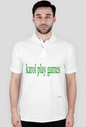 koszulka polo - karol play games