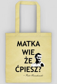 Matka wie, że ćpiesz?
