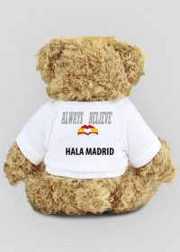 Teddy Bear Hala Madrid