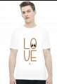 Koszulka męska - LOVE KOT