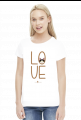 Koszulka damska - LOVE KOT