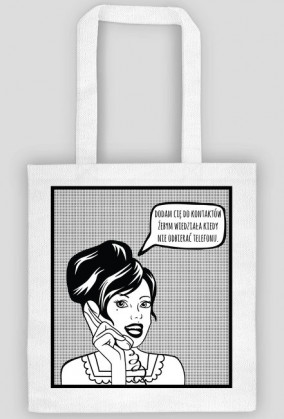 Dodam cię do kontaktów – eko torba