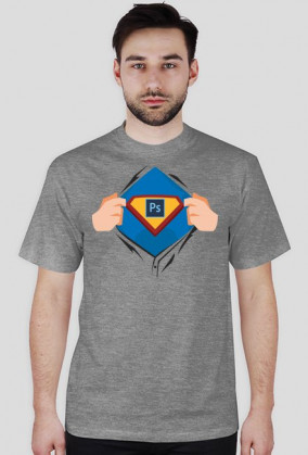 Superdesigner (Photoshop) – t-shirt męski