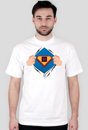 Superdesigner (InDesign) – t-shirt męski