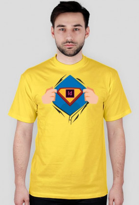 Superdesigner (InDesign) – t-shirt męski