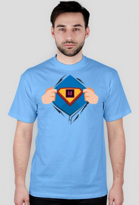 Superdesigner (InDesign) – t-shirt męski