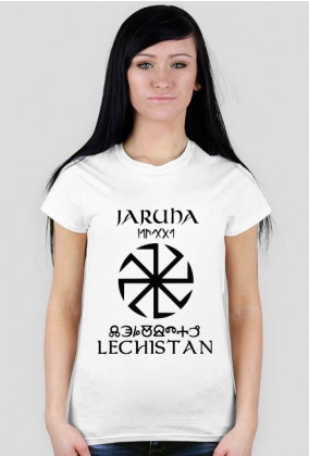 Koszulka Lechistan damska biała