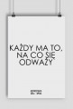 ODWAGA - plakat