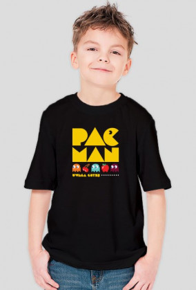 T-shirt Pac Man dla chłopaka.