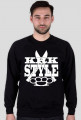 KrkStyle Logo-Bluza:Czarna