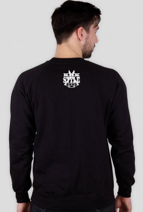 KrkStyle Logo-Bluza:Czarna